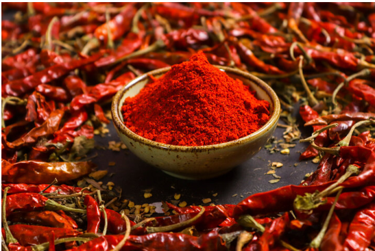 Guntur red chilli powder for export
